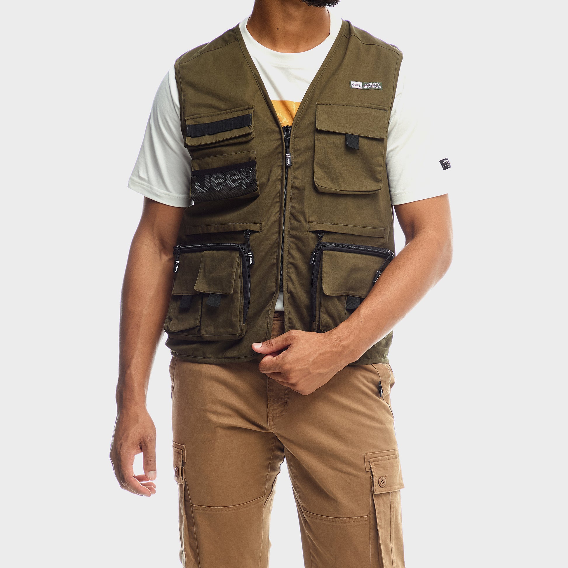 Quilted Utility Gilet