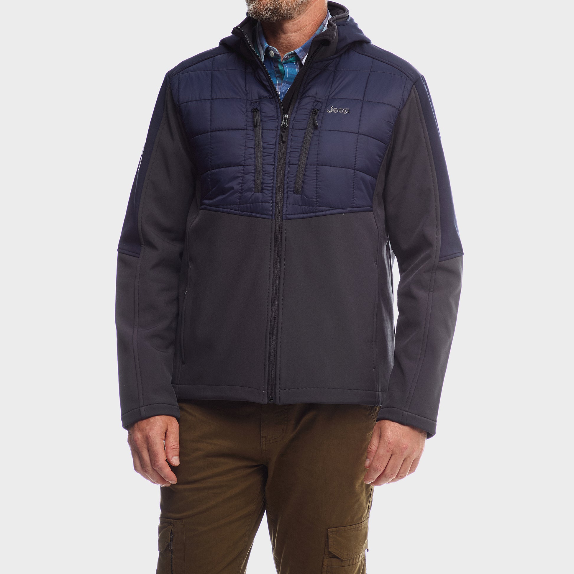 Softshell And Quilting Combination Jacket (1)