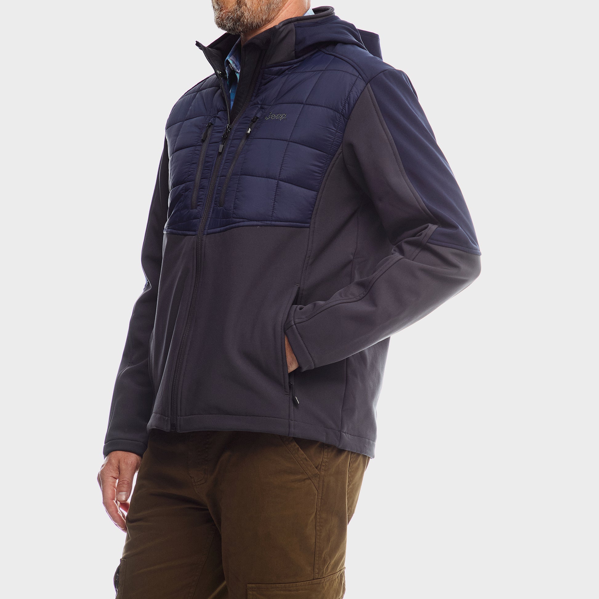 Softshell And Quilting Combination Jacket (3)
