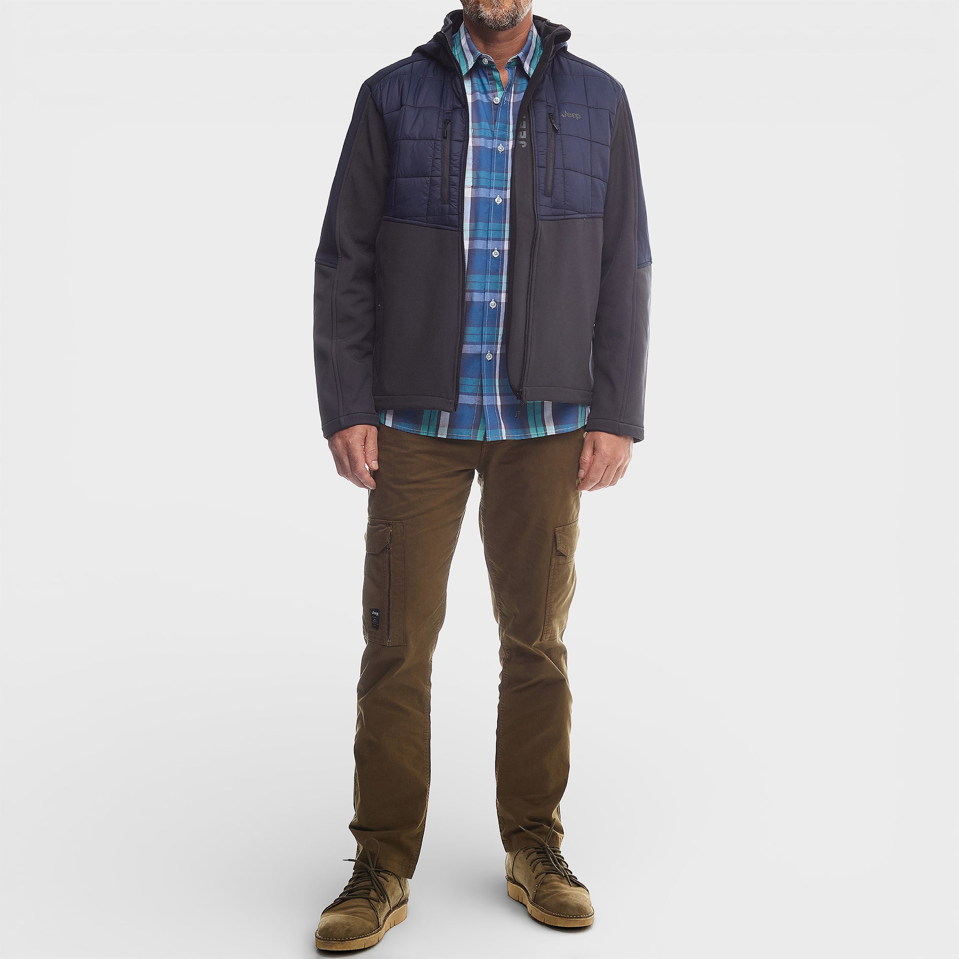 Softshell And Quilting Combination Jacket (7)